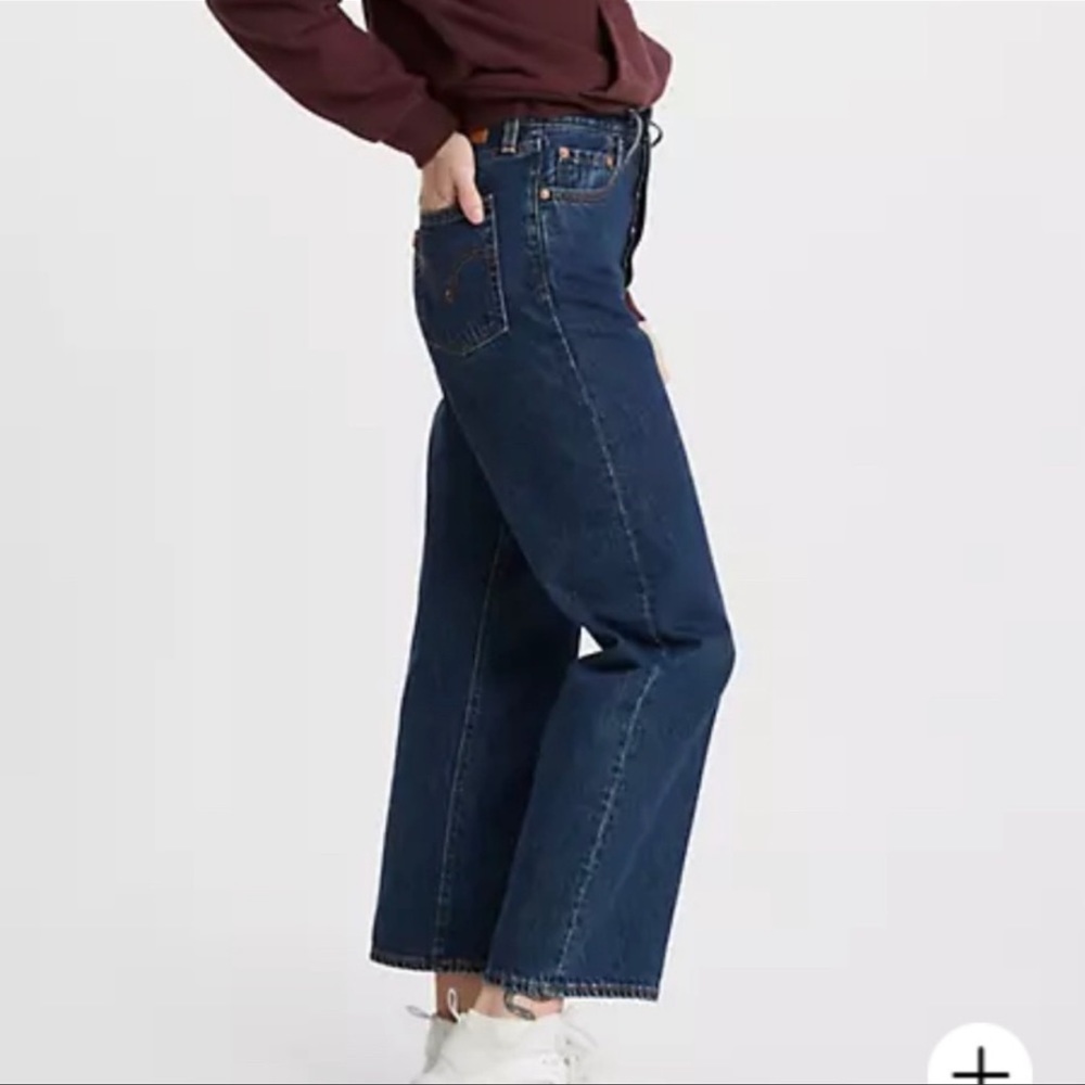 Levi's® Premium RIBCAGE STRAIGHT ANKLE WOMEN'S JEANS 27 x 29 inseam - Picture 4 of 9